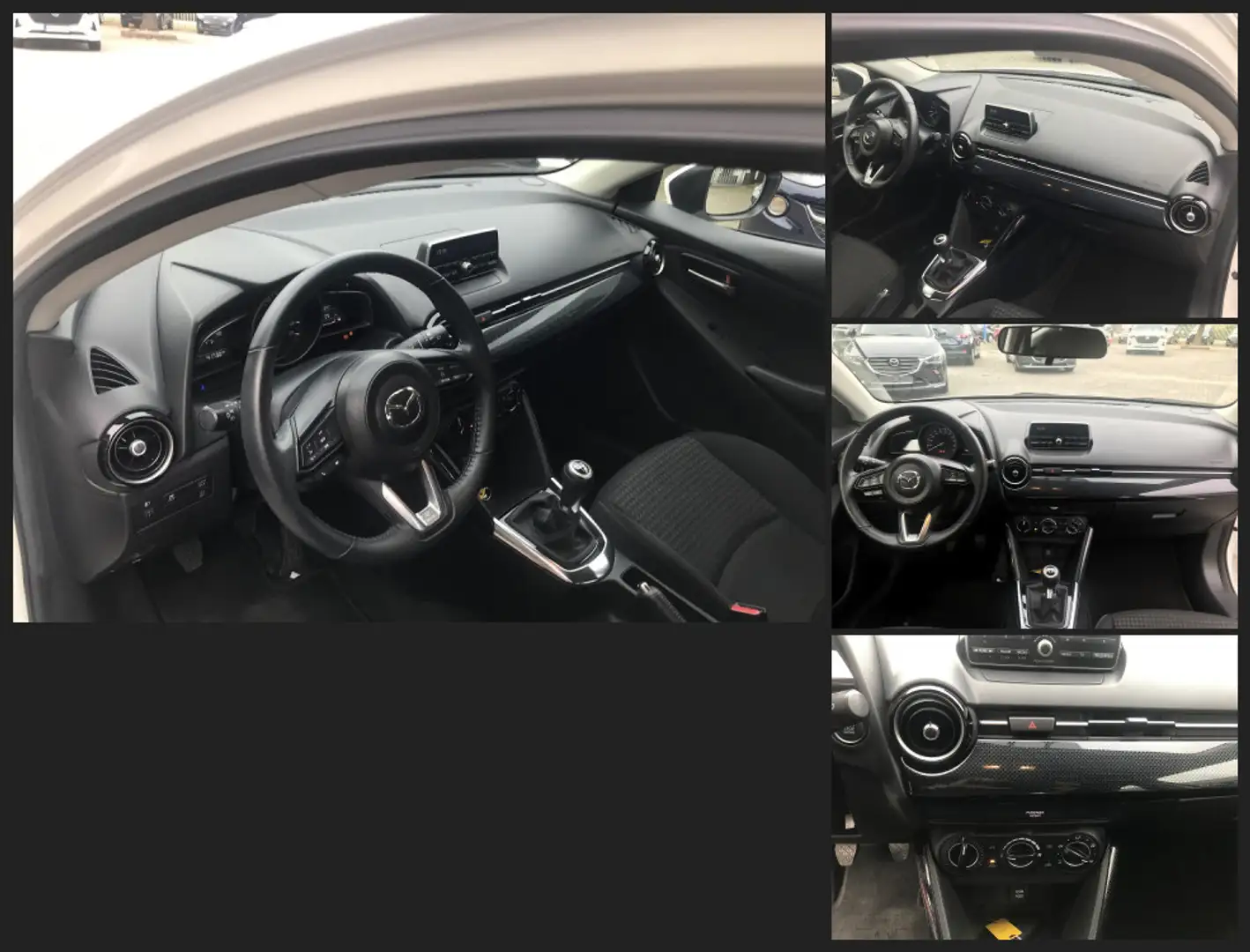 Mazda 2 SKYACTIV-G75 Center-L. Special , Klima, Audios. Weiß - 2