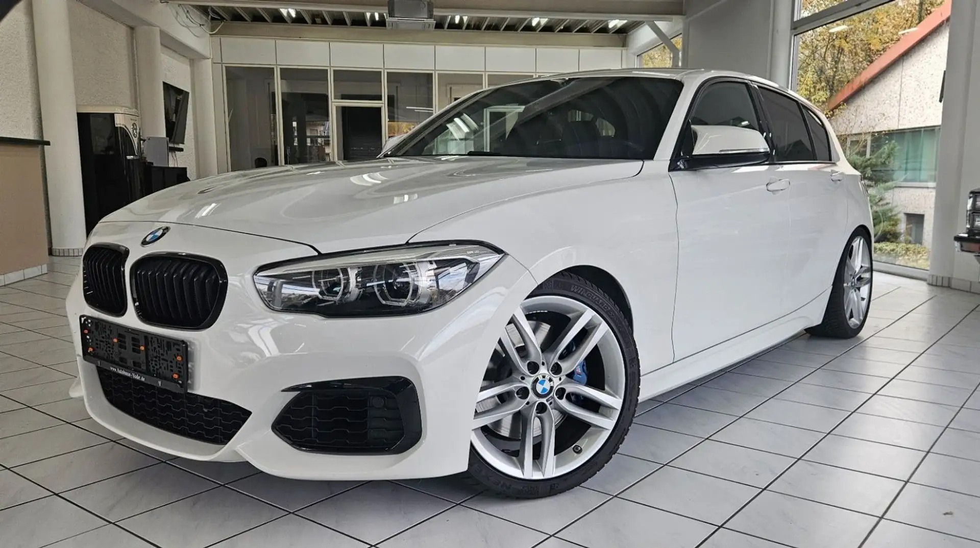 BMW 140 M140 i Special Edition *h&k*KW Gewinde*Leder* Weiß - 1