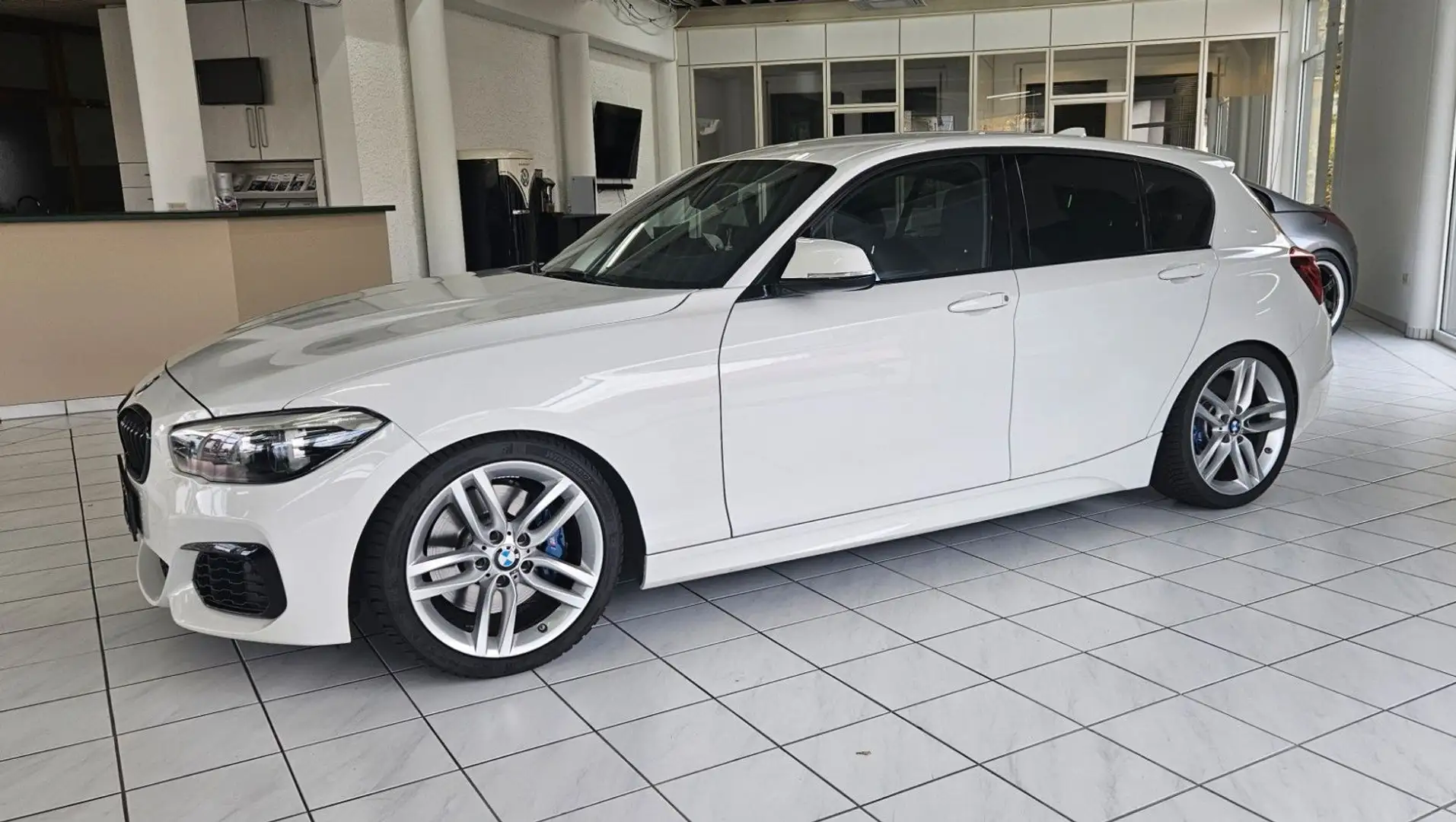 BMW 140 M140 i Special Edition *h&k*KW Gewinde*Leder* Weiß - 2