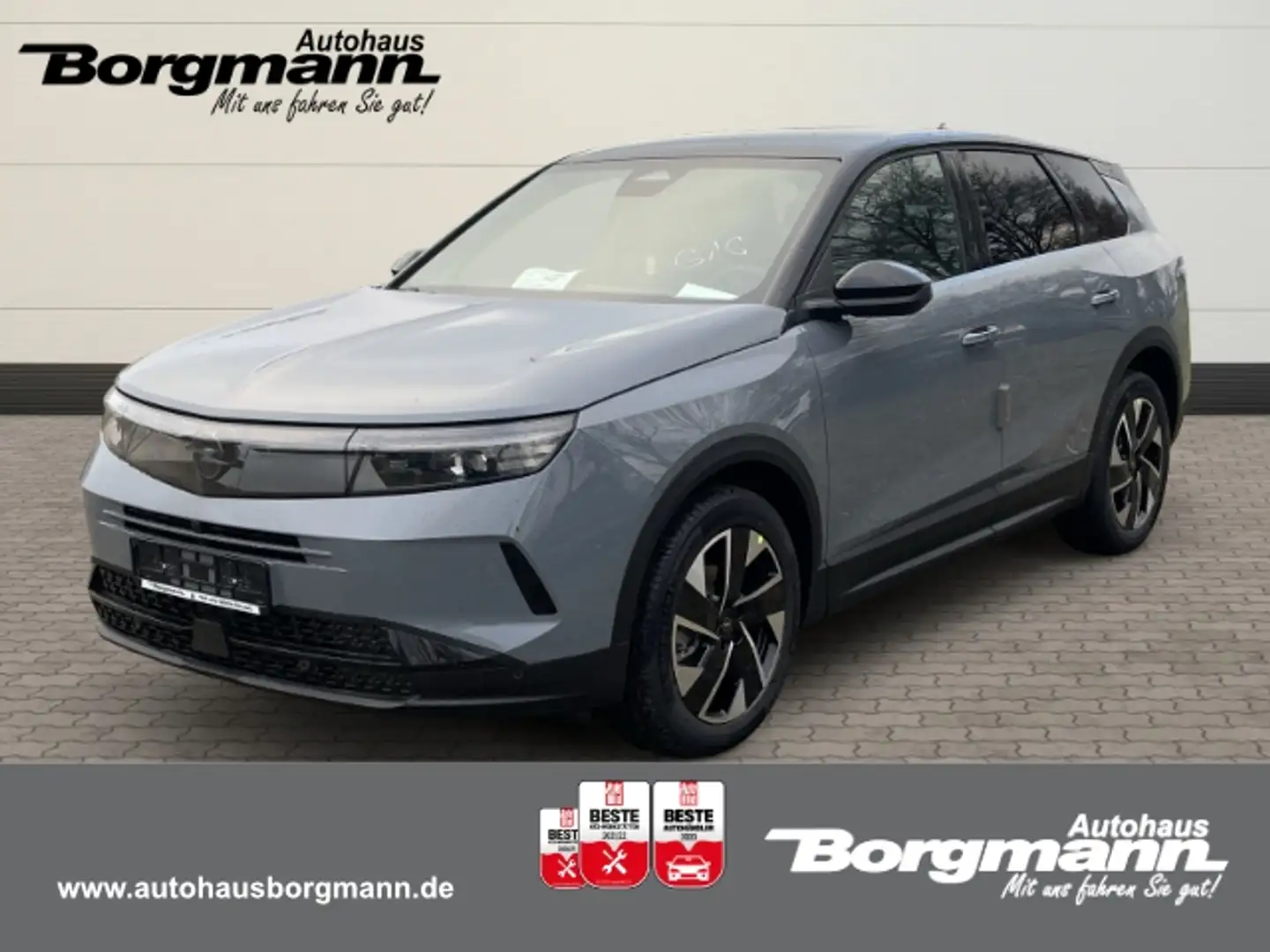 Opel Grandland 1.2 Hybrid GS Apple CarPlay - LED AHK - Sitzheizun Szary - 1