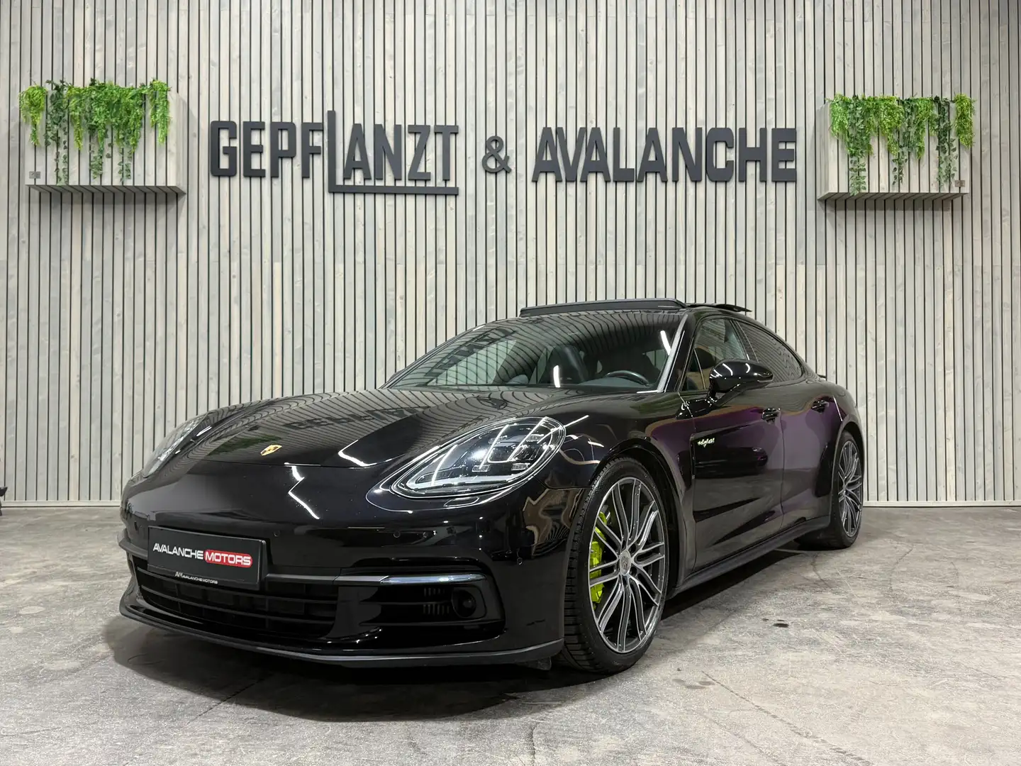 Porsche Panamera 4 E-Hybrid PANORAMA 21''TURBO AMB BOSE BELÜFT Schwarz - 1