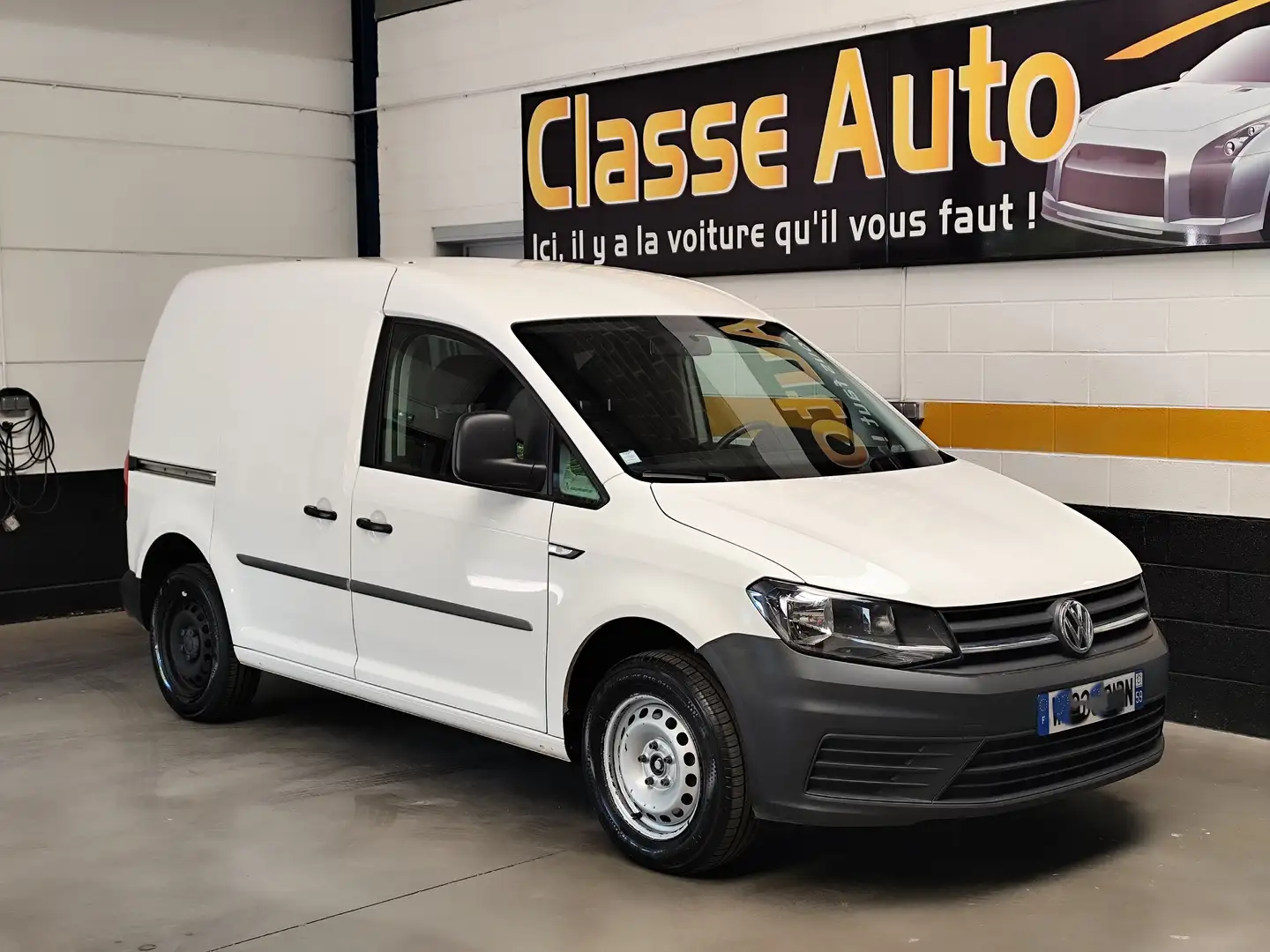 Volkswagen Caddy 2.0 TDi 102ch !!! TVA Récupérable !!! Blanc - 1
