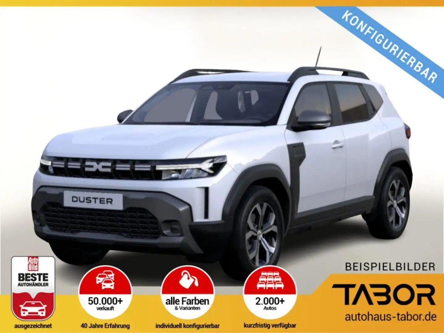 Dacia Duster Expression TCe 100 ECO-G Weiß - 1