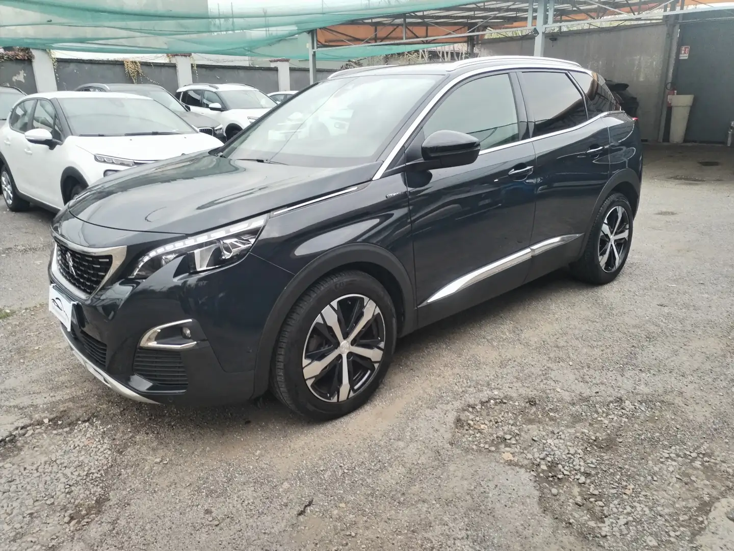 Peugeot 3008 3008 II 2016 1.6 thp GT Line s Grijs - 2