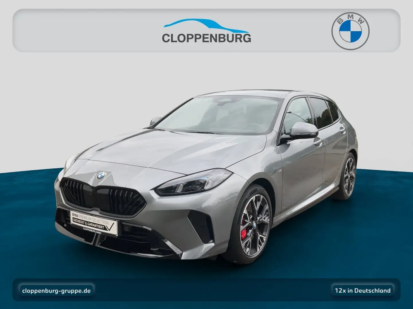 BMW 120 d M Sportpaket Navi+SHZ+KeyGO+BT UPE: 50.110€ Gris - 1