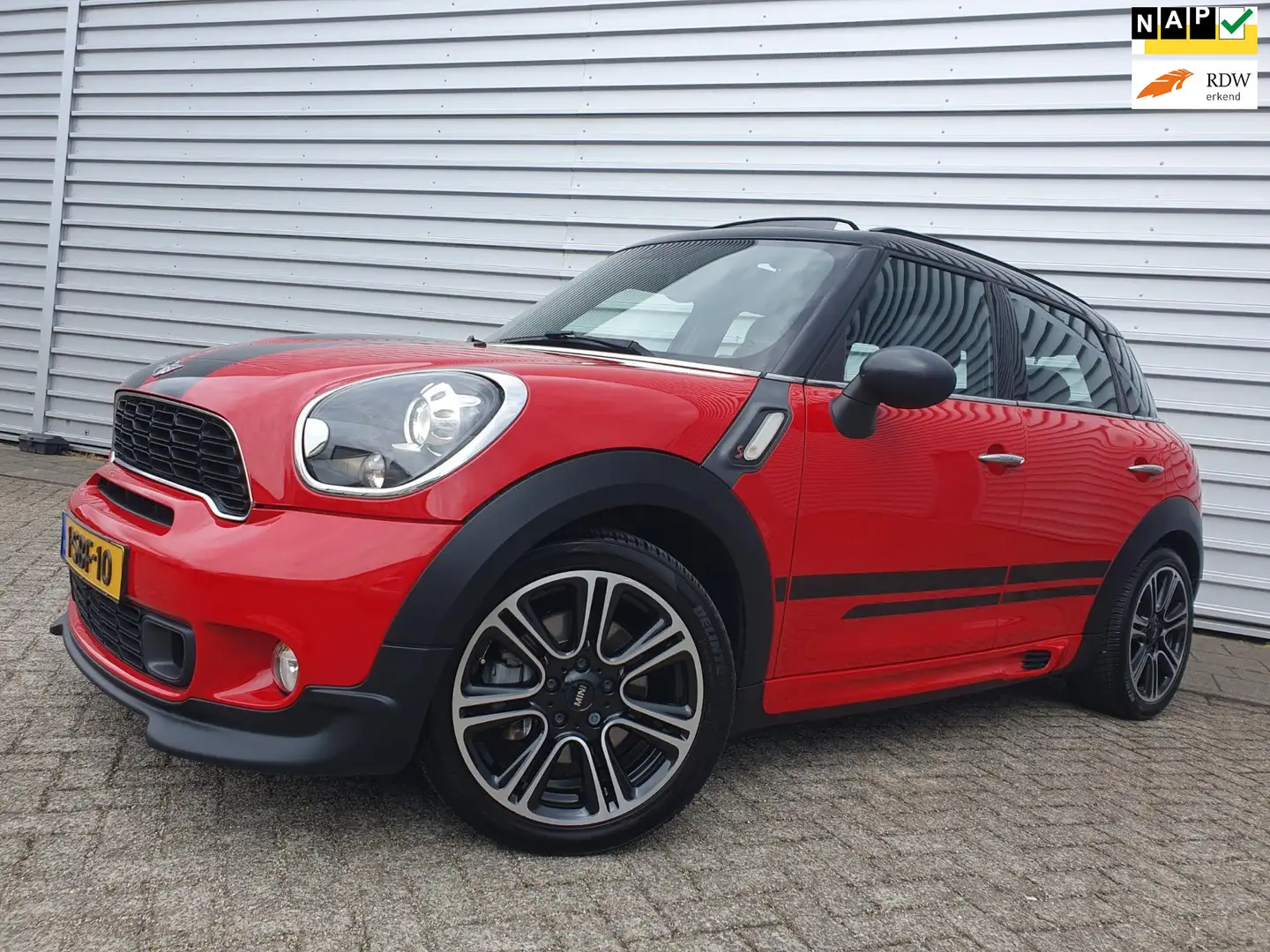 MINI John Cooper Works Countryman Mini 1.6 S Navi/Pano Dak/Leder Piros - 1