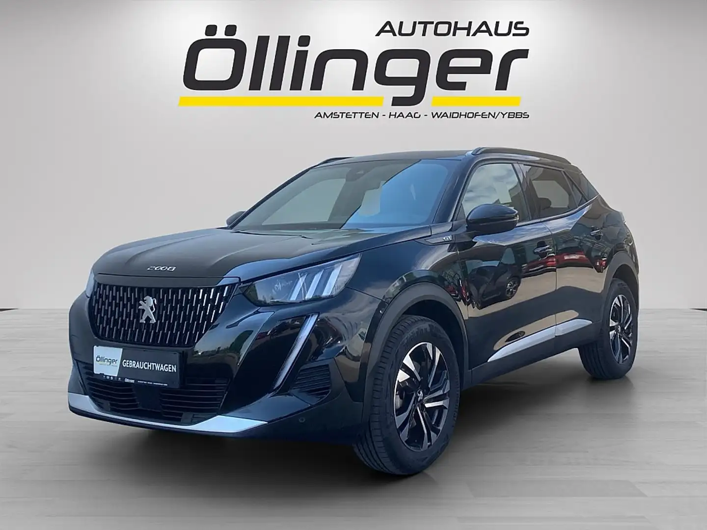 Peugeot 2008 BlueHDi 130 S&S GT EAT8 Noir - 1