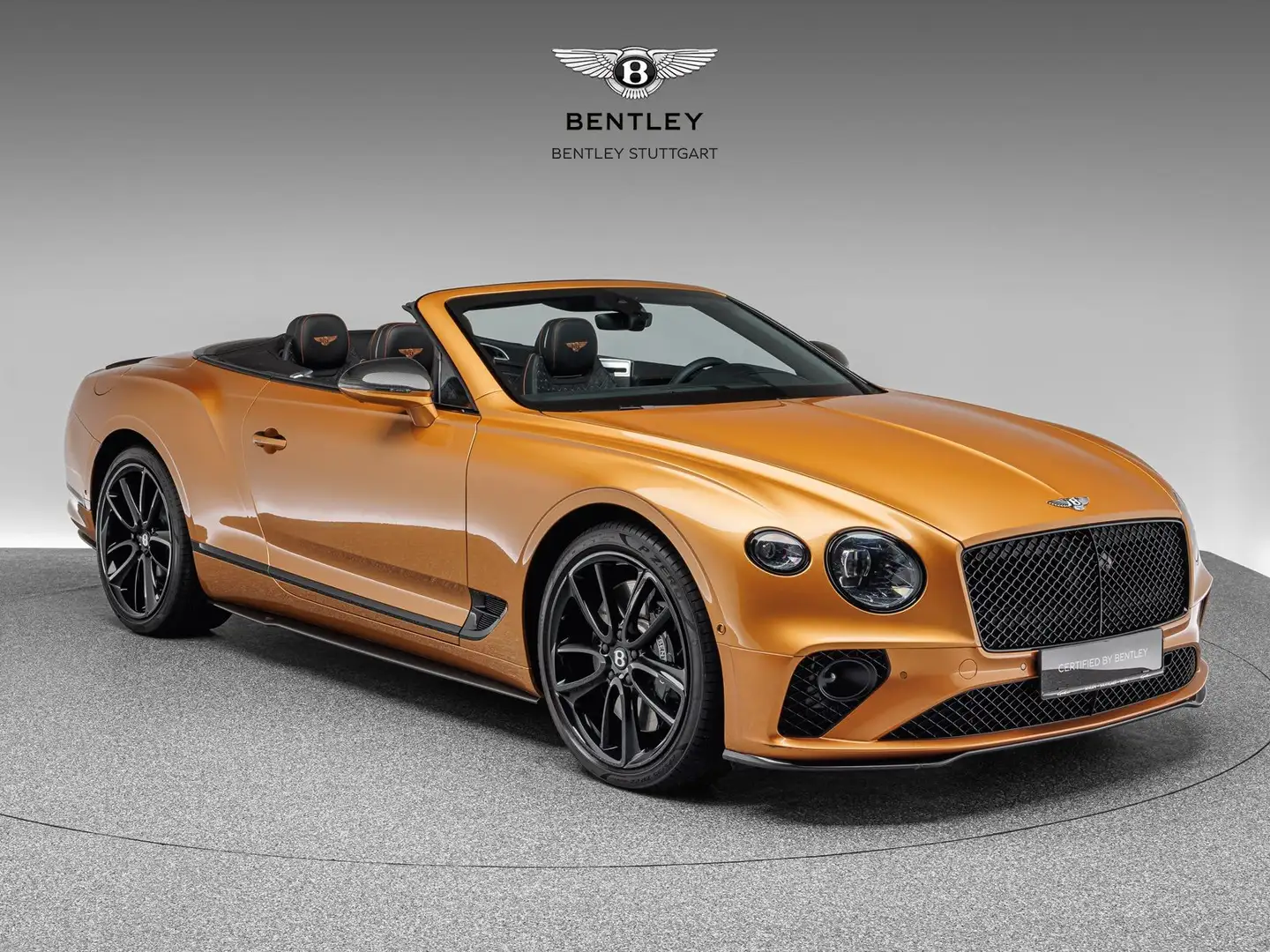 Bentley Continental GTC V8 / Akrapovic Abgasanlage Or - 1