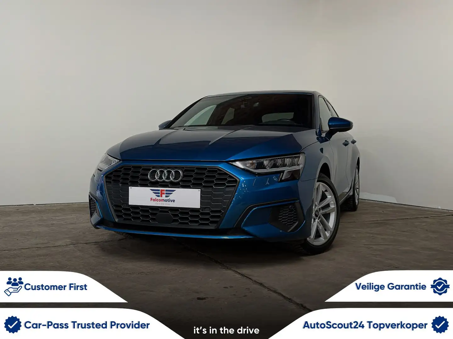 Audi A3 1.0TFSi*S-TRONIC*SPORTZETELS*LED*ATTRACTION* Blu/Azzurro - 1