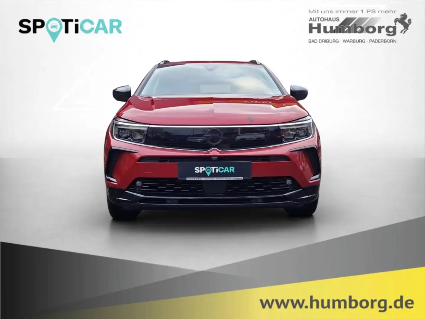 Opel Grandland GS Line Neupreis 46.735 € Navi 360 Kamera LED Kurv Rot - 2