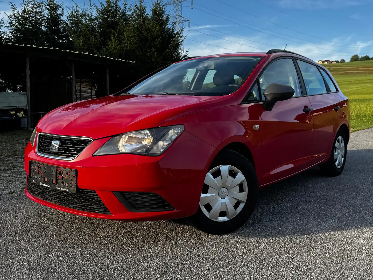 SEAT Ibiza 1,0 Kombi - Erstbesitz, Pickerl 07/26 NEU. Rot - 1