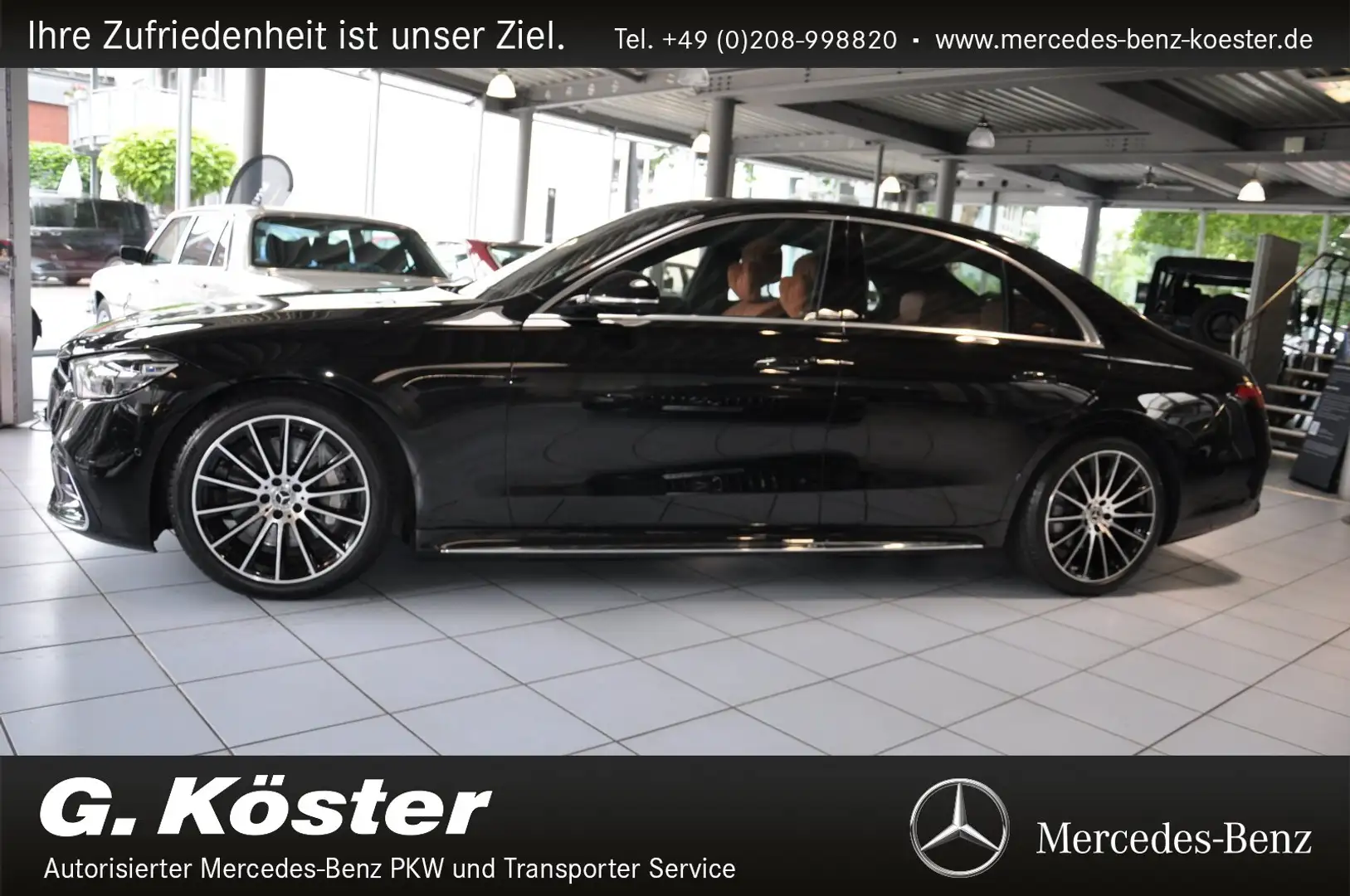 Mercedes-Benz S 400 S 400d AMG Line 4Matic (EURO 6d) Navi/Pano.-Dach Černá - 2