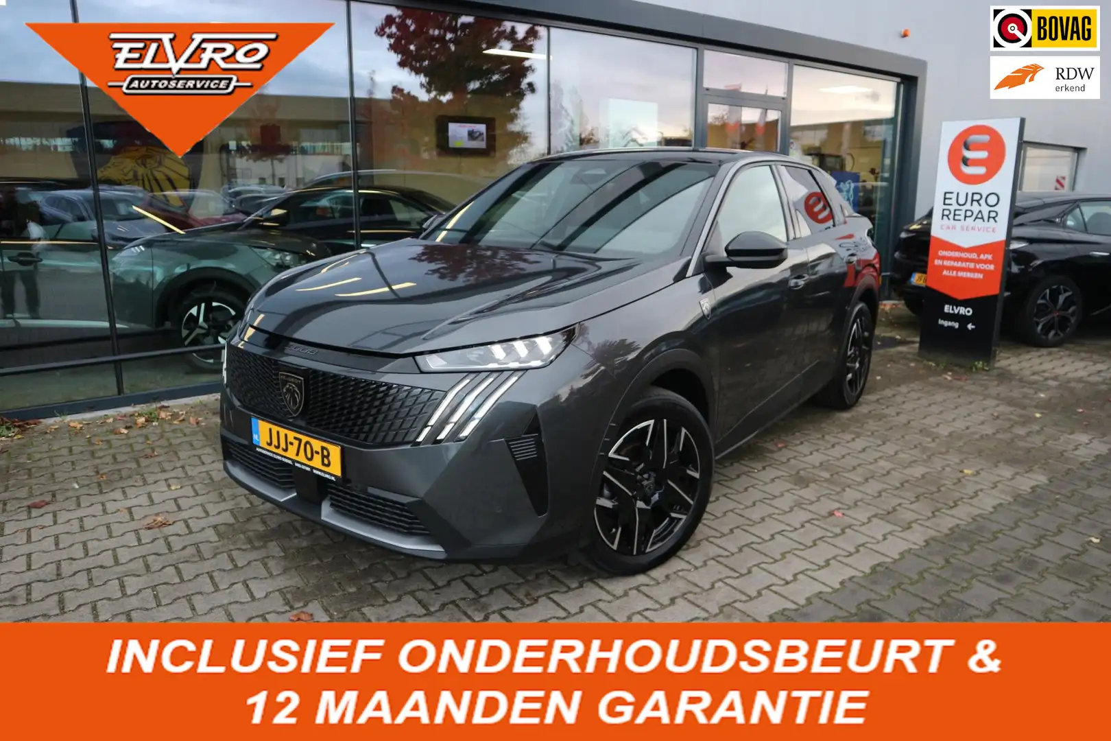 Peugeot 3008 1.2 Hybrid 136 GT AUTOMAAT NAVI CAMERA PDC V+A ADA Grijs - 1