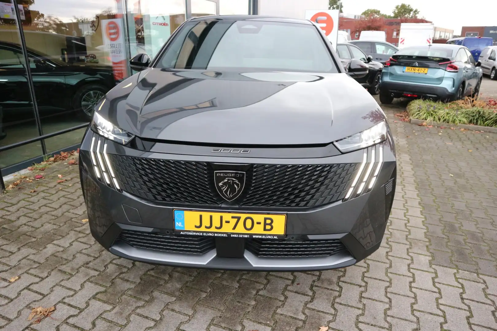Peugeot 3008 1.2 Hybrid 136 GT AUTOMAAT NAVI CAMERA PDC V+A ADA Grijs - 2