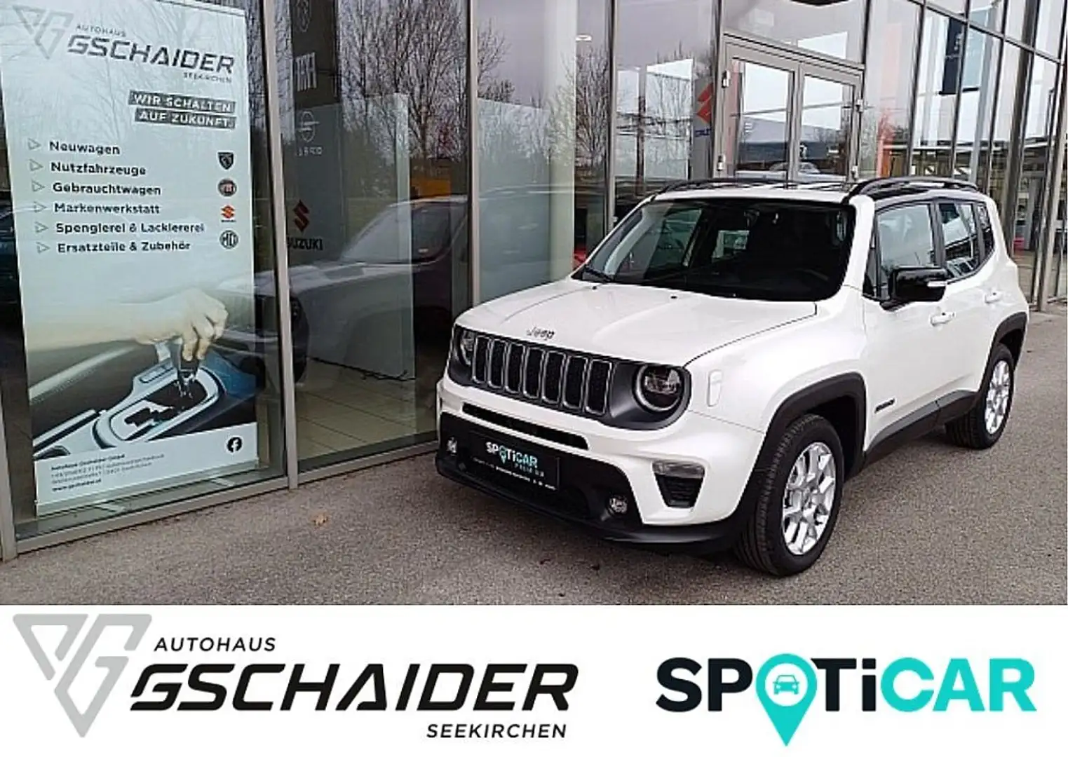 Jeep Renegade 1.5 Multiair T4 FWD DCT7 e-Hybrid Altitude Weiß - 1
