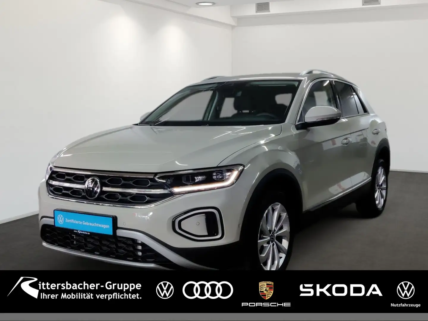 Volkswagen T-Roc 1.5 TSI Style AHK Navi LEDPlus Grigio - 1