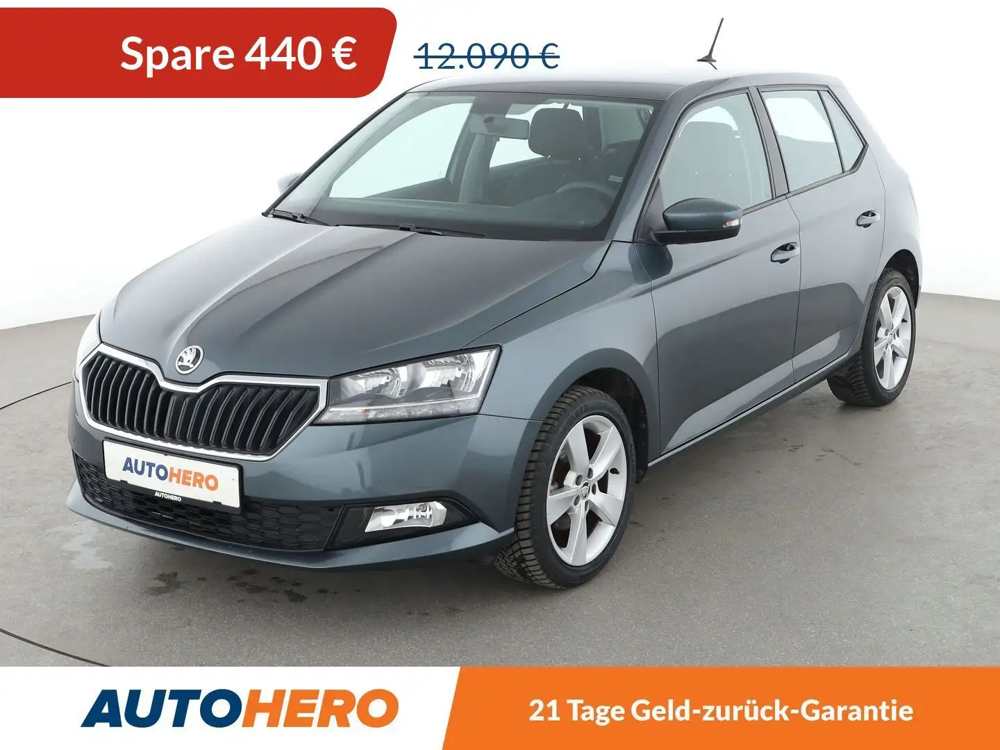 Skoda Fabia 1.0 MPI Cool Plus*PDC*SHZ*KLIMA*GARANTIE* Grau - 1