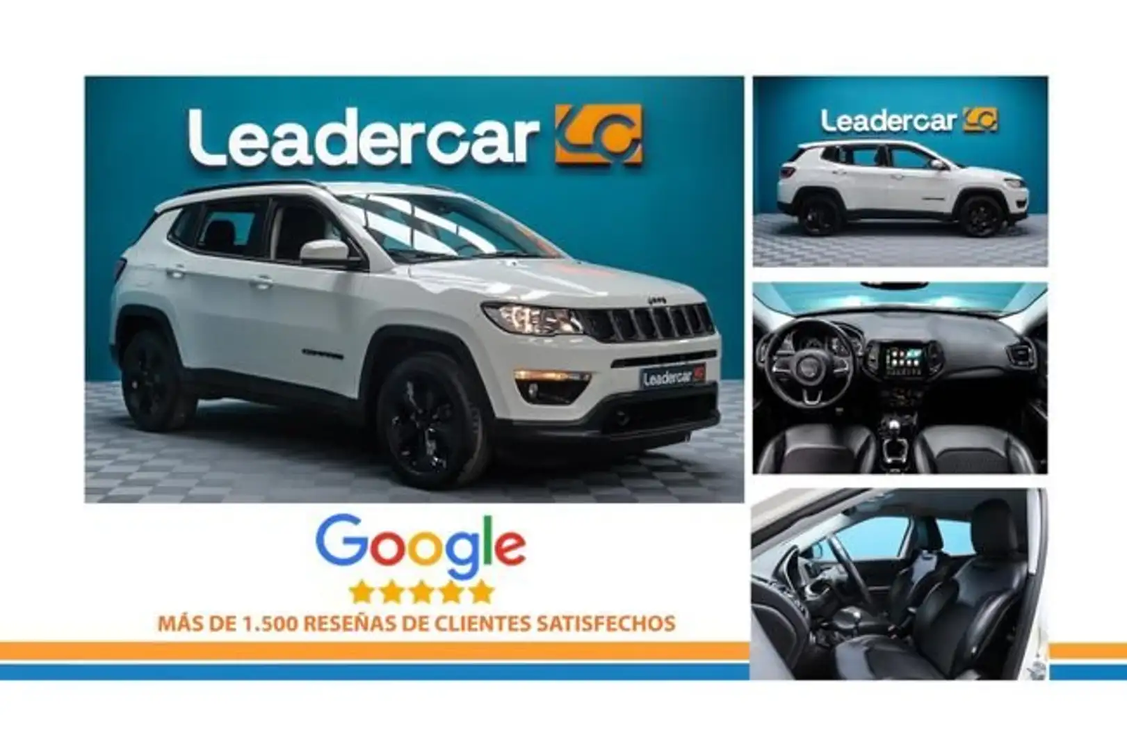 Jeep Compass 1.4 Multiair Night Eagle 4x2 103kW Blanco - 2