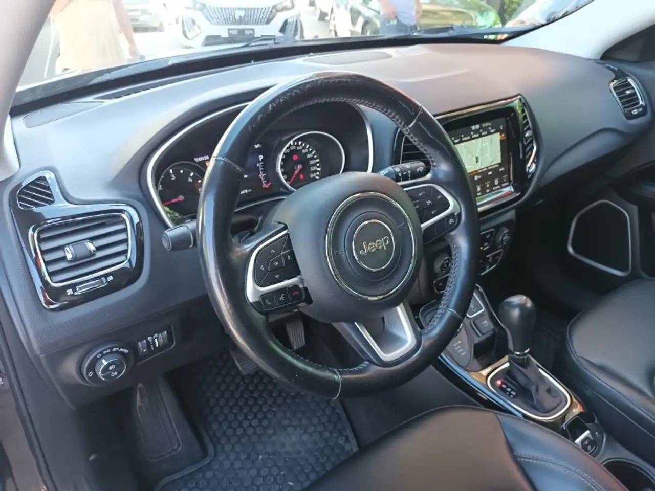 Jeep Compass 2000 MJT LIMITED 4X4 AUTOM 140CV CARPLAY"18 ITALIA, миниатюра 8