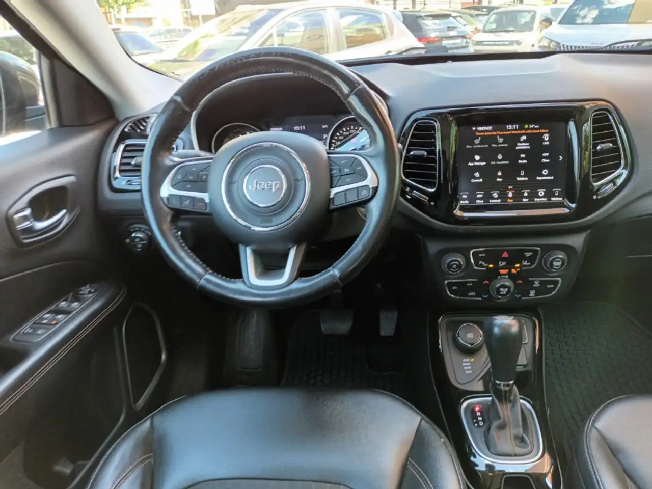 Jeep Compass 2000 MJT LIMITED 4X4 AUTOM 140CV CARPLAY"18 ITALIA, миниатюра 9