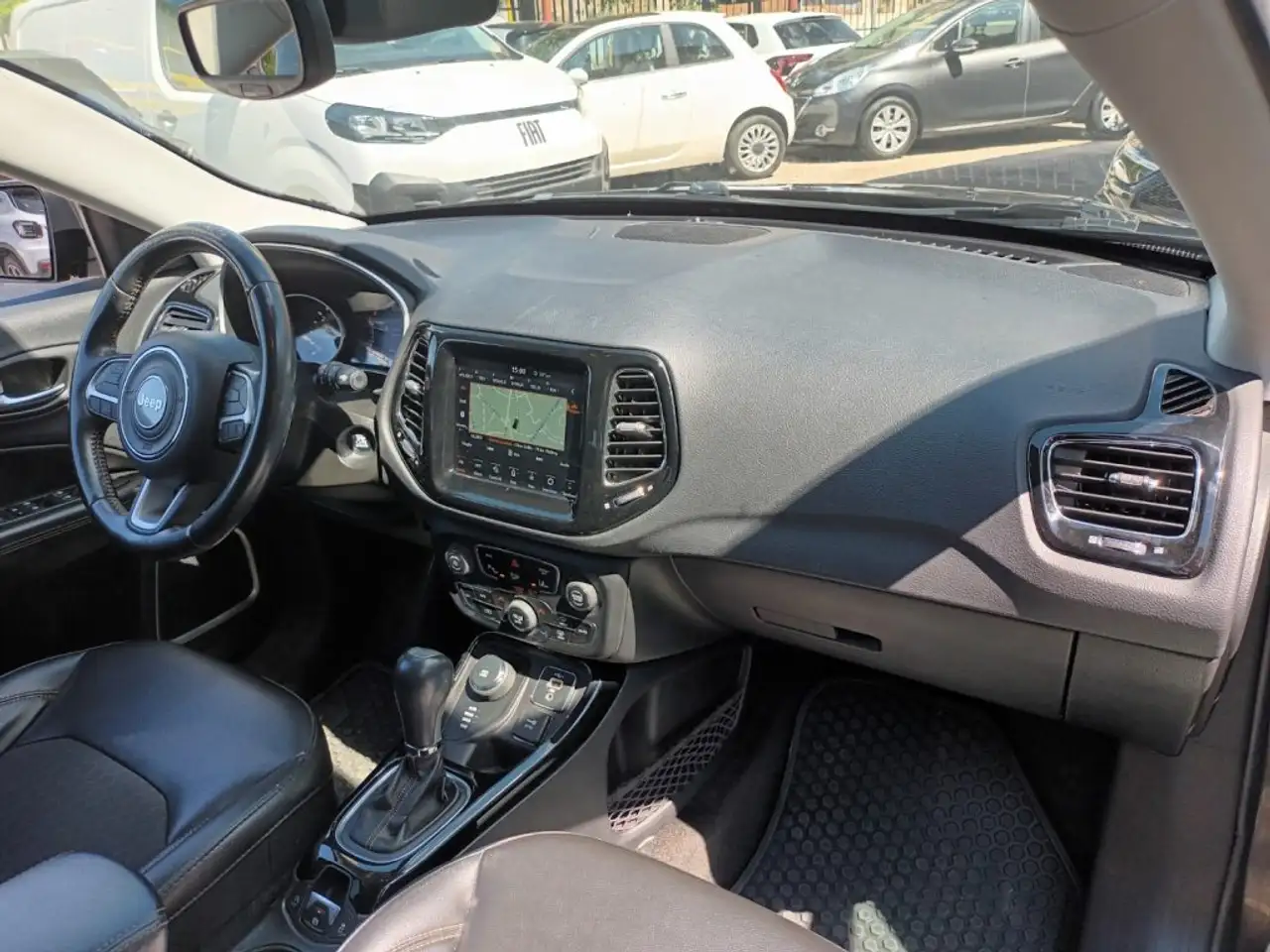 Jeep Compass 2000 MJT LIMITED 4X4 AUTOM 140CV CARPLAY"18 ITALIA, миниатюра 7