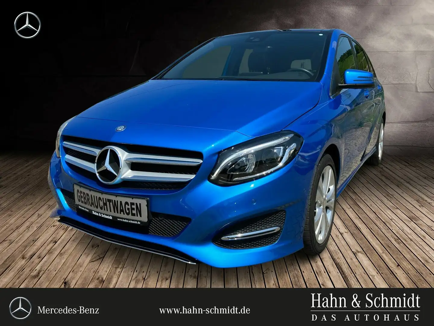 Mercedes-Benz B 200 B 200 Urban/Navi/Pano/Autom/Klima/LED/AHK Autom. Синій - 1