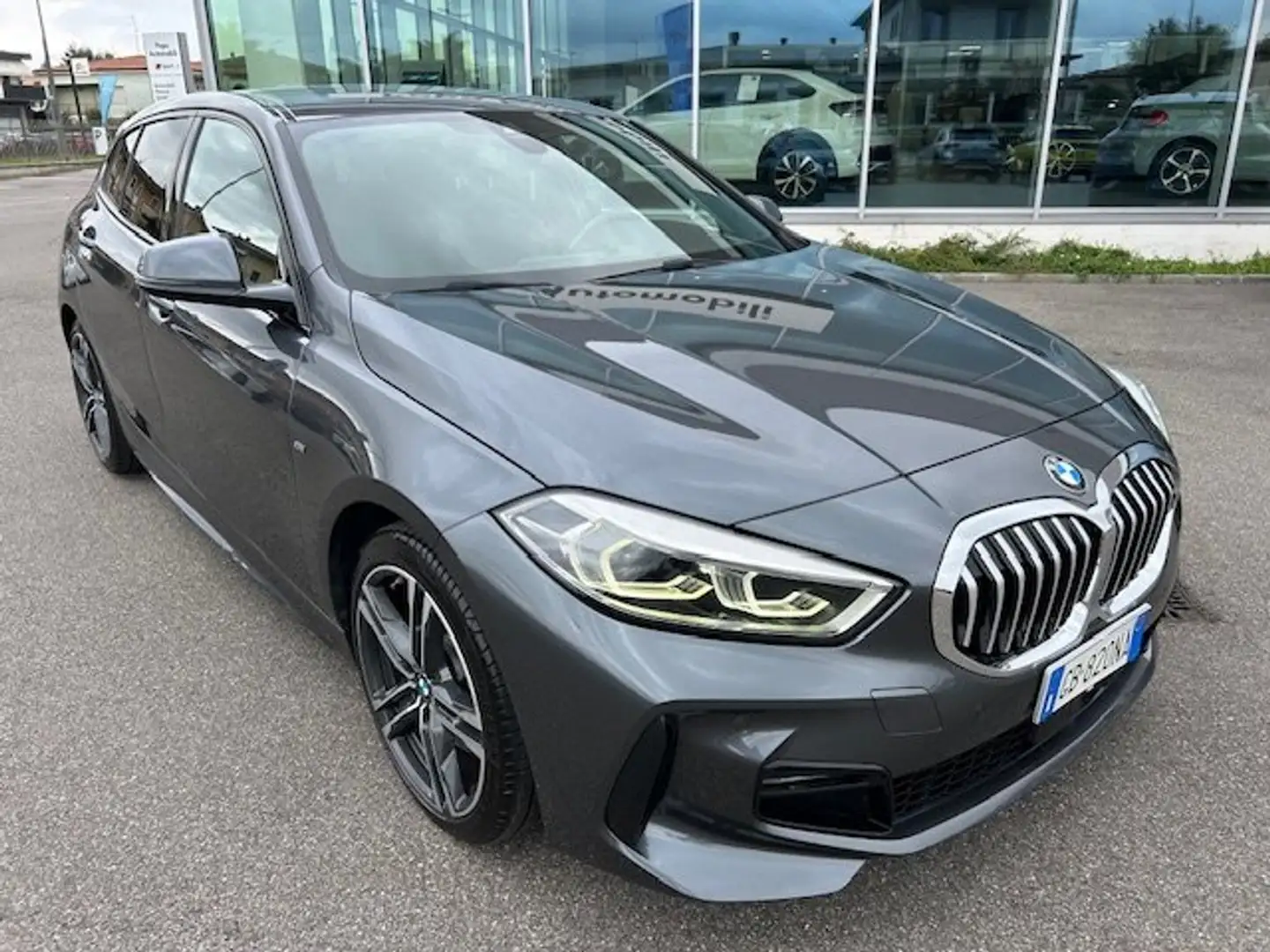 BMW 118 F40  Msport auto NAVI CAR PLAY ANDROID Grigio - 2