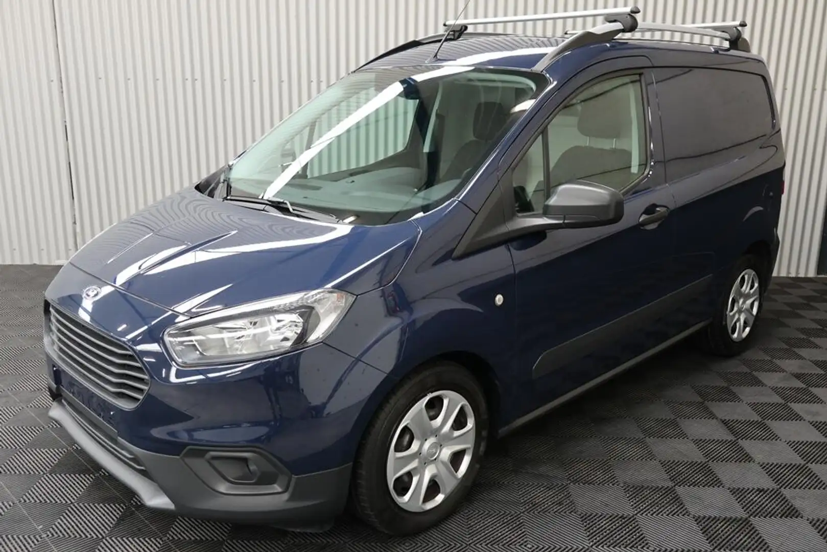 Ford Transit Courier 1.0 Ecoboost Navi Airco Camera Blauw - 1