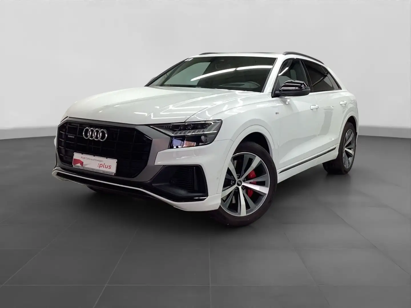 Audi Q8 55 TFSIe Q B&O OPS PANO LM21 Weiß - 2