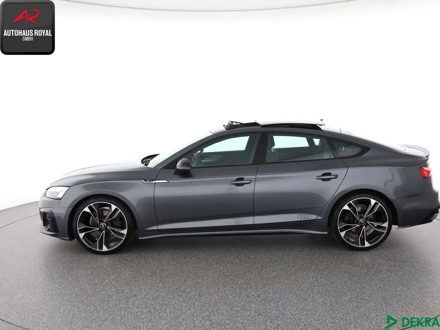 Audi A5 A5 40 TFSI S LINE KEYLESS,AMBIENTE,LASER,20ZOLL Grijs - 2