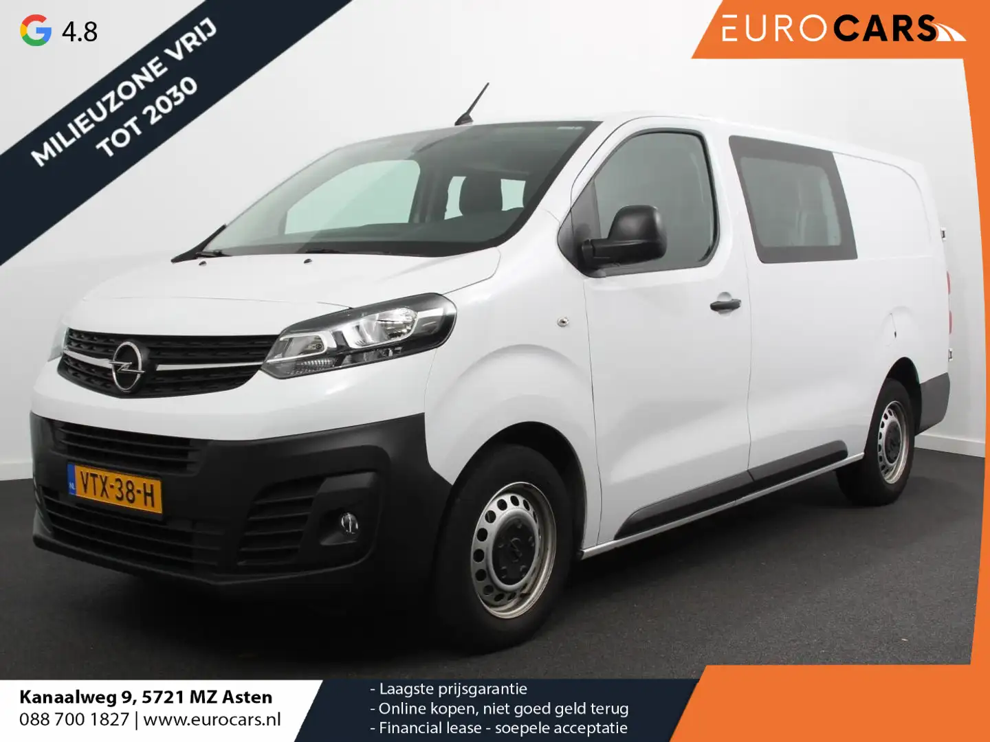Opel Vivaro 2.0 CDTI Automaat 145 pk L3H1 Dubbele Cabine 6p Ed Blanc - 1