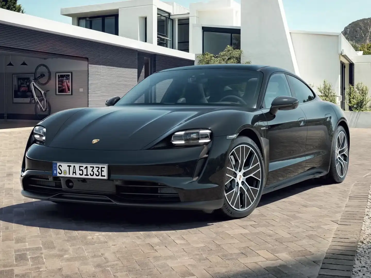 Porsche Taycan performance battery plus 5p.ti Nero - 1