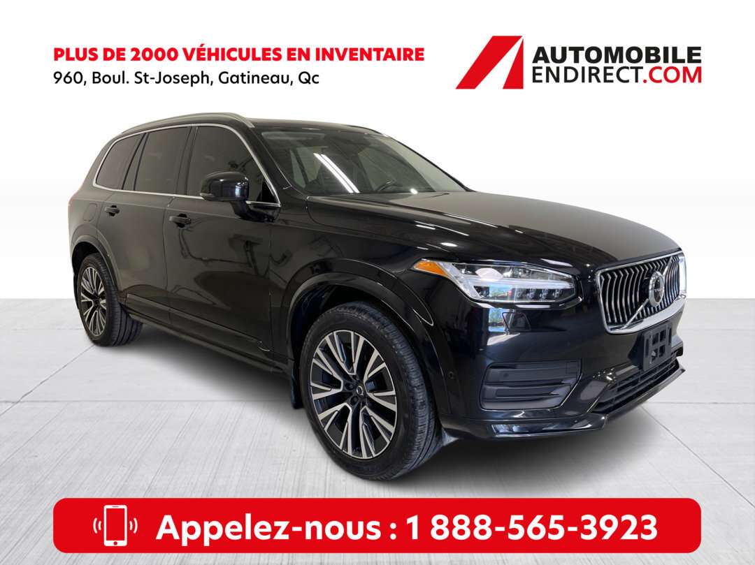 2022 Volvo XC90 T6 Momentum AWD 7 Places Cuir Toit Pano GPS Sièges