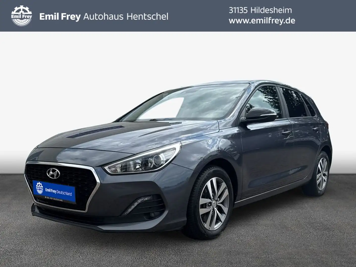 Hyundai i30 1.4 T-GDI DCT YES! AUT MET ISOFIX Gris - 1