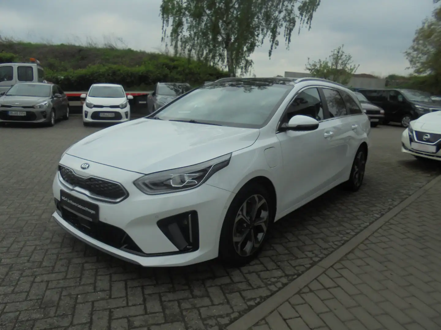 Kia Ceed SW / cee'd SW Platinum PHEV 1.6 GDI Pano Sitzkühlung Memory Blanco - 2