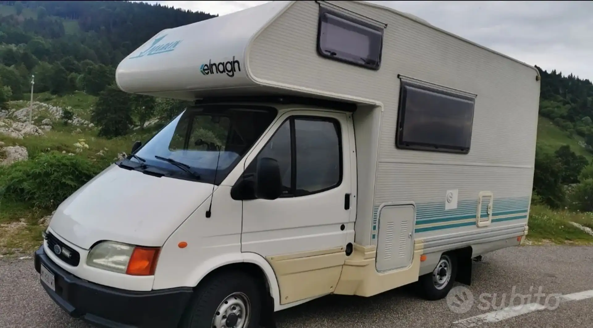 Ford E-Transit camper mansardato - 2
