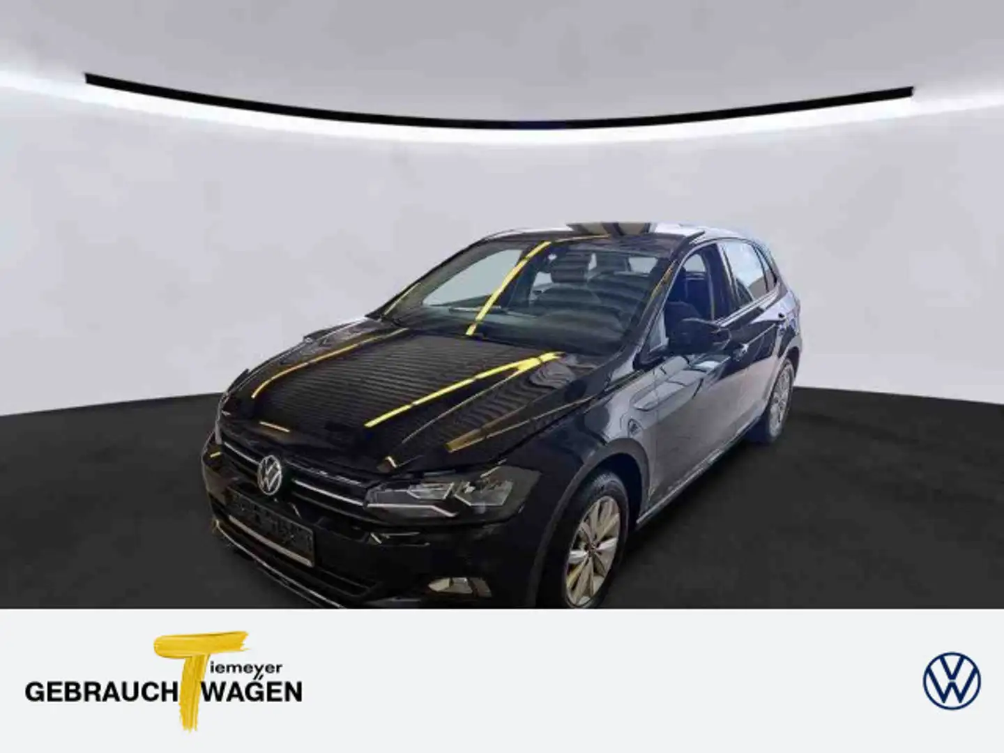 Volkswagen Polo 1.0 TSI HIGHLINE APP-CON LM15 Schwarz - 1