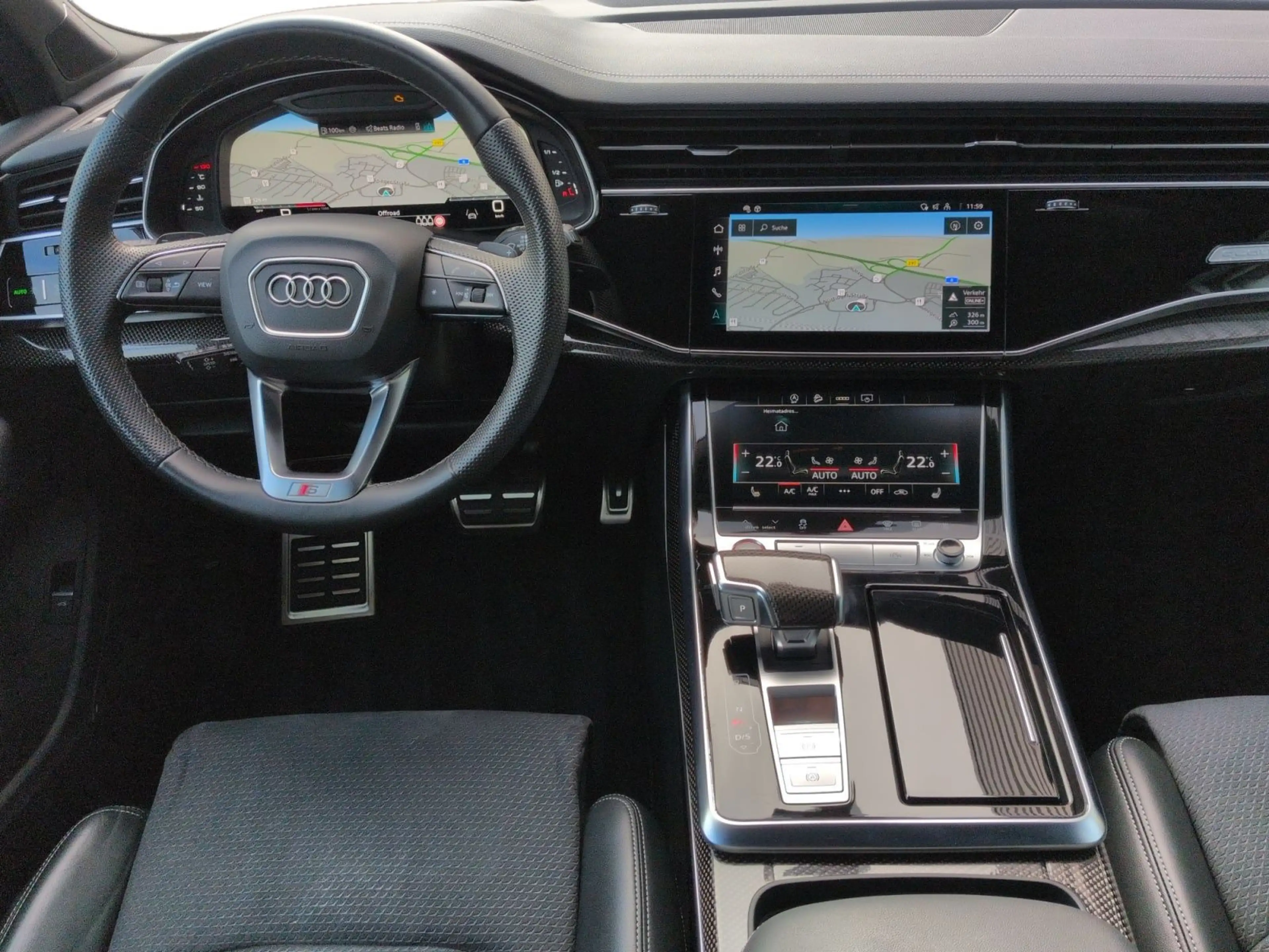 Audi SQ7 comp.plus 4.0 TFSI Matrix ACC Stdhz Pano B&O — photo 10