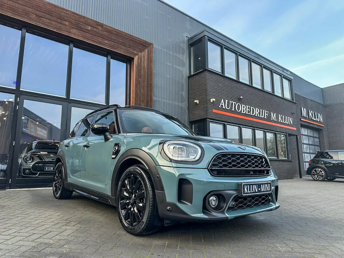 MINI Cooper SE Countryman Mini 2.0 ALL4 ALL4 220pk/Chester brown leer/Memor/ Vert - 1