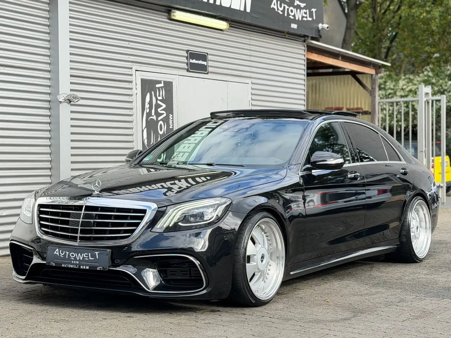 Mercedes-Benz S 350 D LANG AMG PAKET *LED*PANO*DISTR*TAUSCH* Schwarz - 2