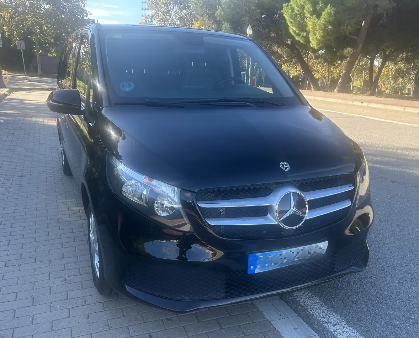 Mercedes-Benz V 220 Clase V 220d Largo 9G Tronic Negro - 1
