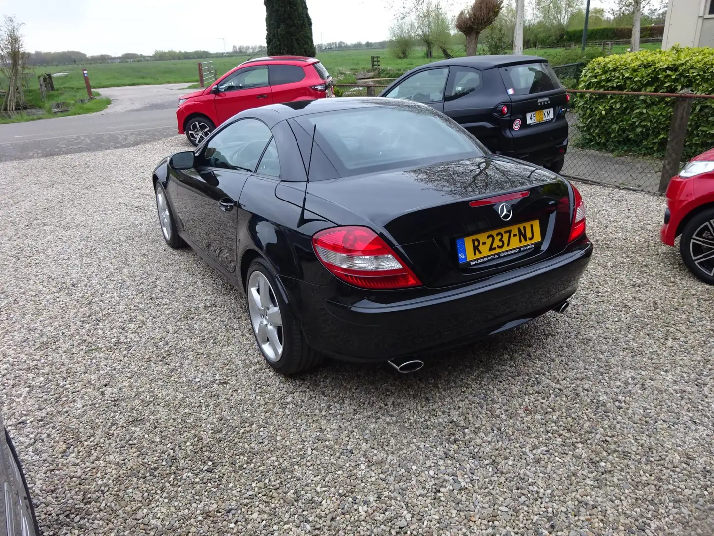 Mercedes-Benz SLK 280 DESIGNO, Elektrische cabriokap, Climate controle, Schwarz - 2