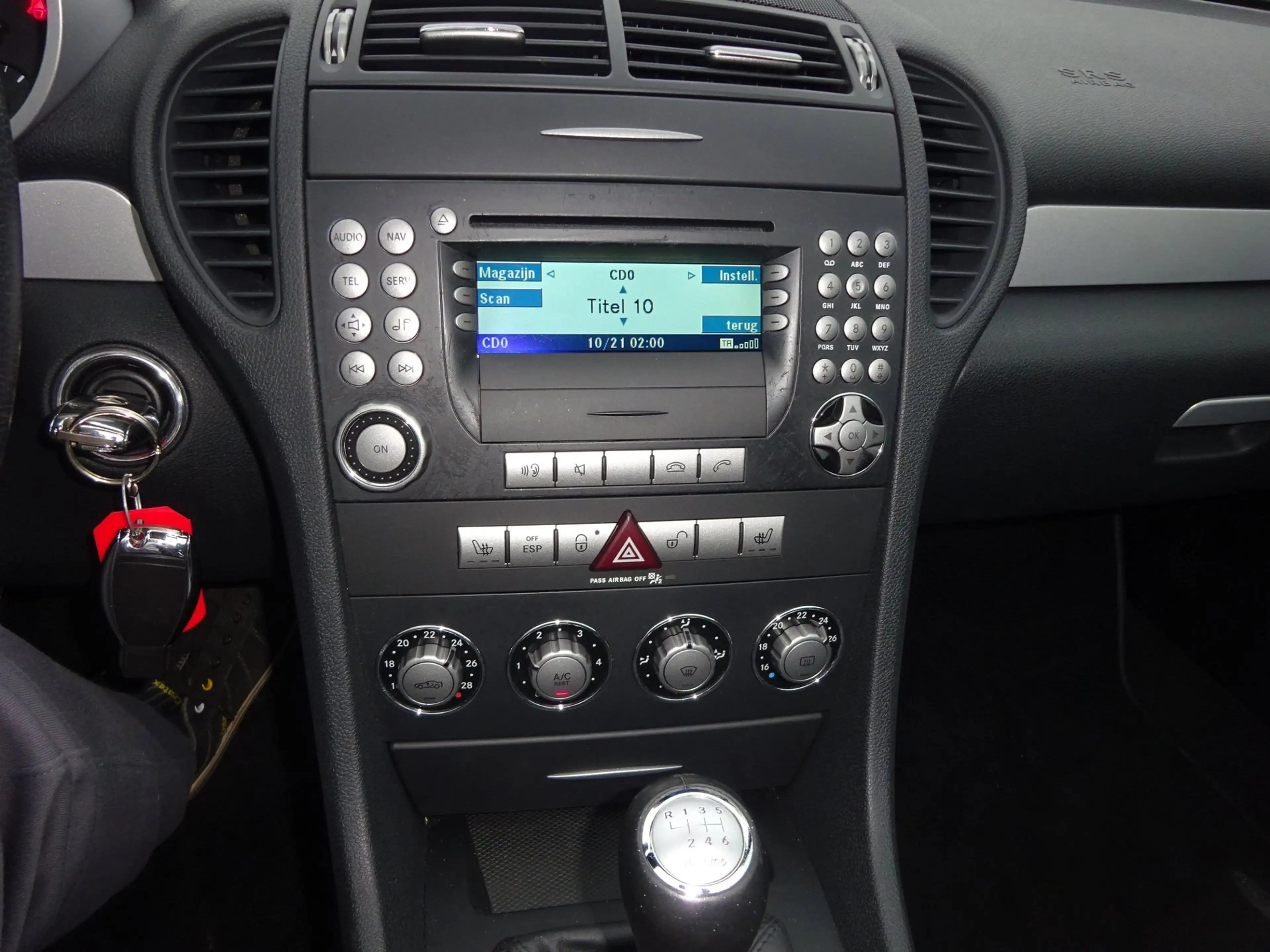 Mercedes-Benz SLK 280 DESIGNO, Elektrische cabriokap, Climate controle, — photo 11