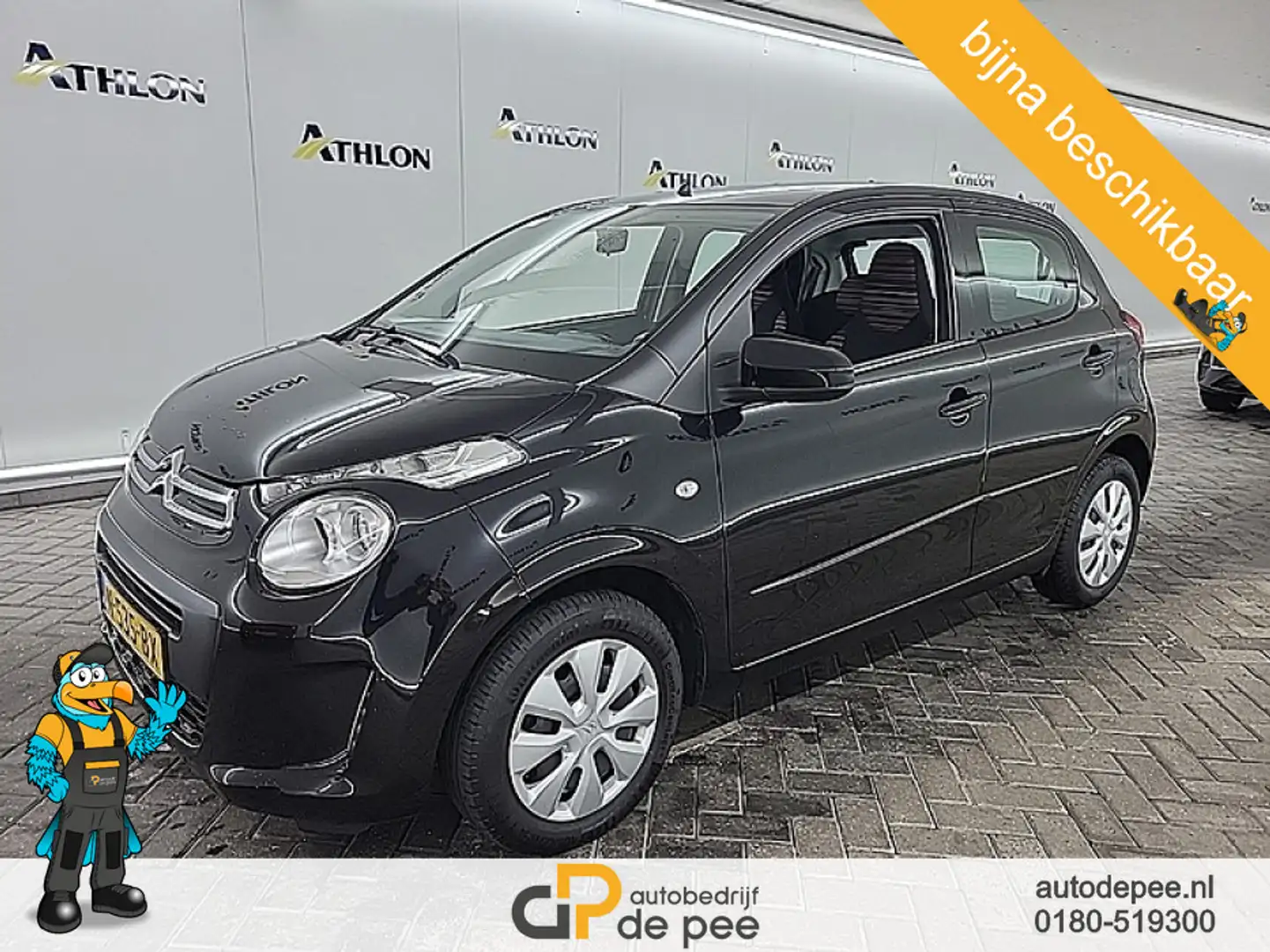 Citroen C1 1.0 VTi Feel GARANTIE/5-DEURS/AIRCO/EL.RAMEN/BLUET Negro - 1