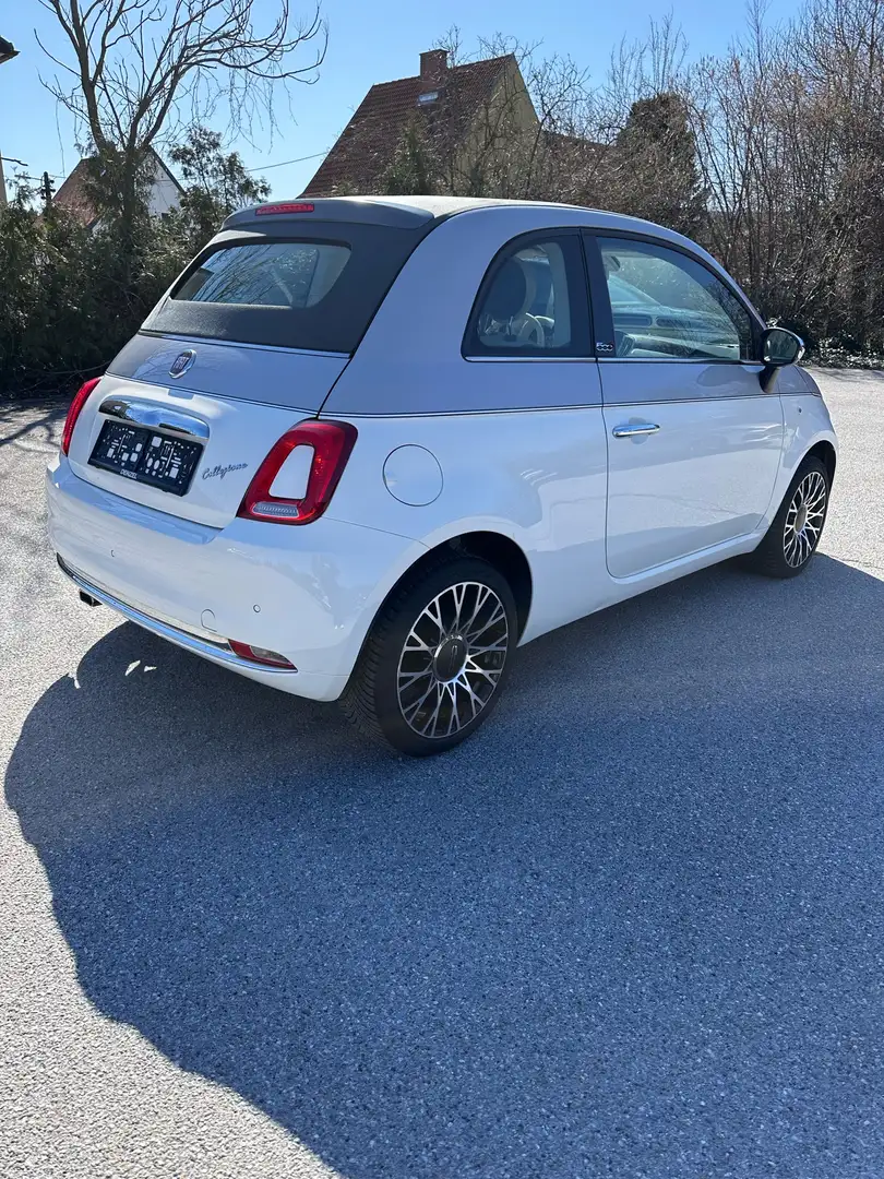 Fiat 500C 1,2 69 Lounge Dualogic Weiß - 2
