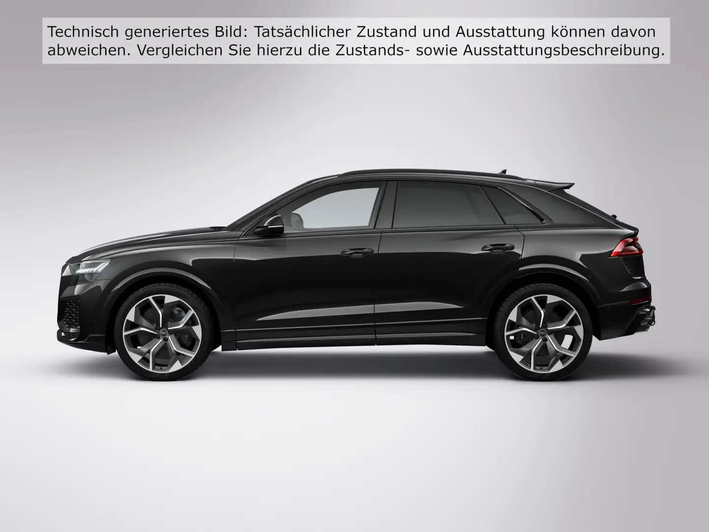 Audi RS Q8 *Keramik*305 km/h*B&O*HUD*Pano*Standh*Matri Schwarz - 2