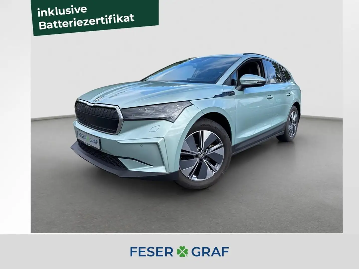 Skoda Enyaq 132kW 62kWh MatrixLED HuD Kamera Wärmepump Silber - 1
