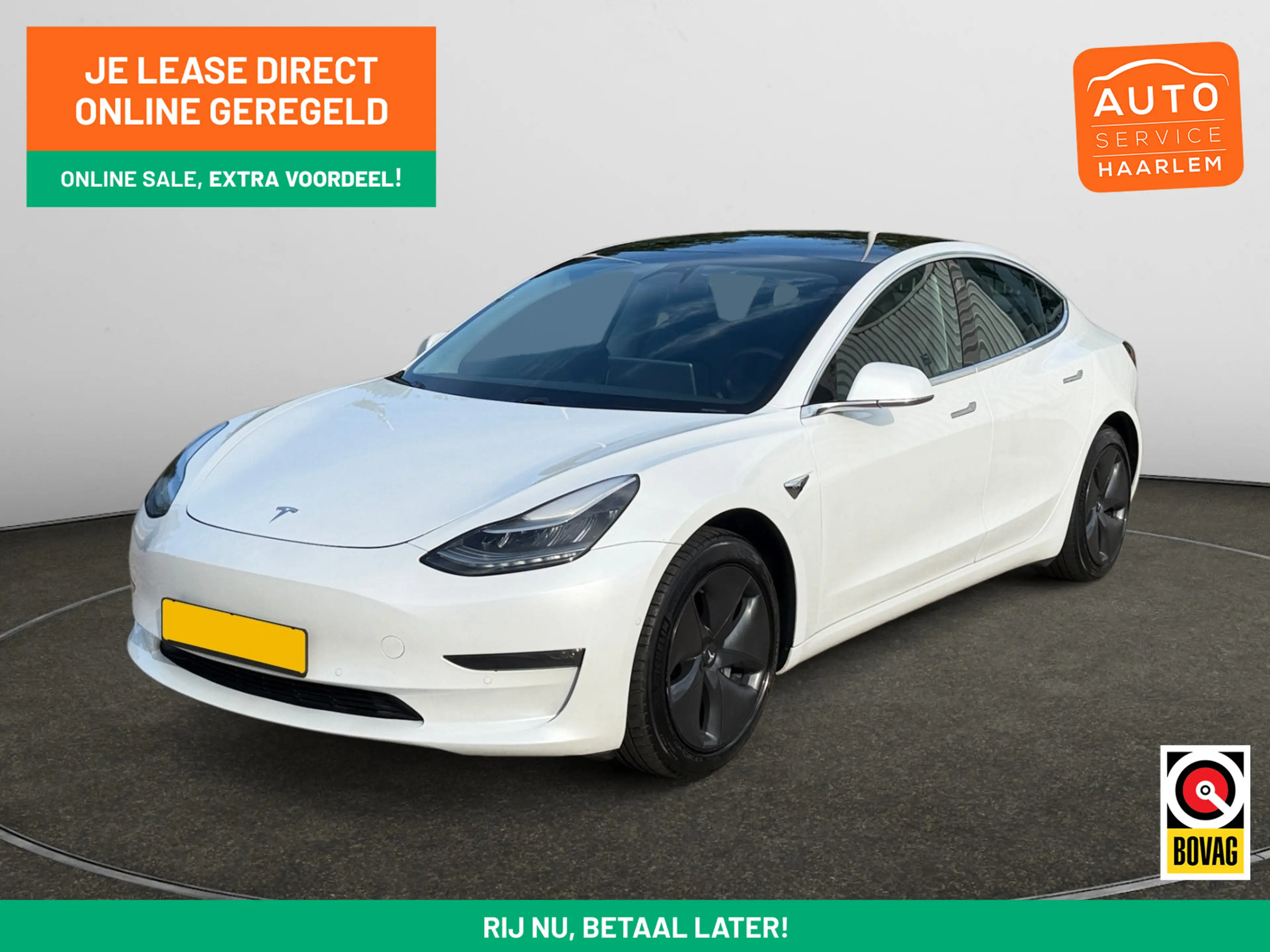Tesla Model 3 Long Range AWD 75 kWh SOH 100%, Nieuw Accu pakket,
