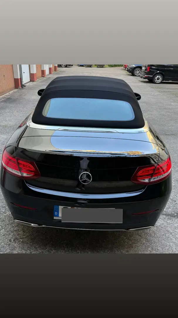 Mercedes-Benz C 200 Cabrio Schwarz - 2