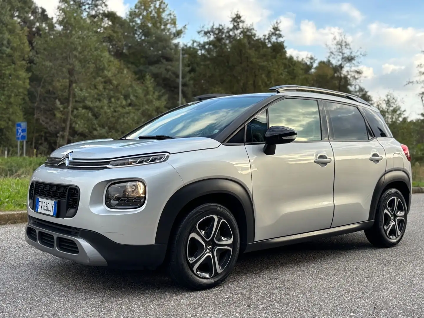 Citroen C3 Aircross C3 Aircross PureTech 82 Shine Argento - 2